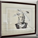 A23. Limited edition serigraph signed Kanoza. 